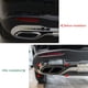 thumbnail image 3 of Cubierta de Tubo de Escape Exterior de Coche Parachoques Trasero Cilindro Tubo de Escape Decorar Coche de Escape de Cola Silenciador Tip Pipe Cover para Benz Clase GLC X254 ANGGREK Otros, 3 of 8