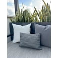 thumbnail image 2 of Natural Waves Black Indoor Outdoor Pillow 14x20, 2 of 8
