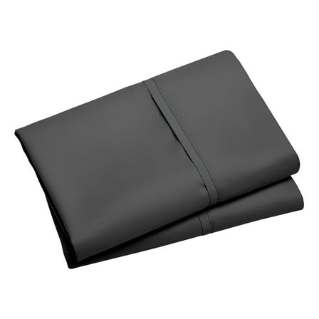 AUQ Set of 2 - Premium Flannel Fleece Envelope Closure Pillowcases,Extra Thick,Solid Color,Hypoallergenic Twin Pack for Standard/Queen Pillows - 20x30"es,Machine Washable