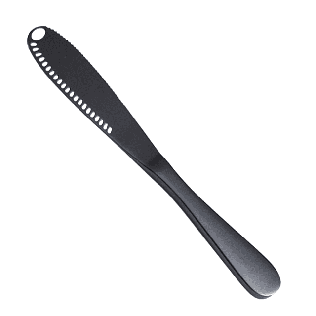 Esparcidor de mantequilla de acero inoxidable, utensilios de cocina con cuchillo