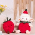 thumbnail image 4 of Jellycat 7.87" Soft Plushies Toys Bartholomew Sheep Strawberry Stuffed Toys, Cosy and Soft Stuffed Animals Plush Toys Doll, Ideal Easter Day Gift, 4 of 4