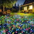 thumbnail image 1 of Luces solares para jardín GIGALUMI, paquete de 8 unidades, 120 LED, multicolor, 1 of 8