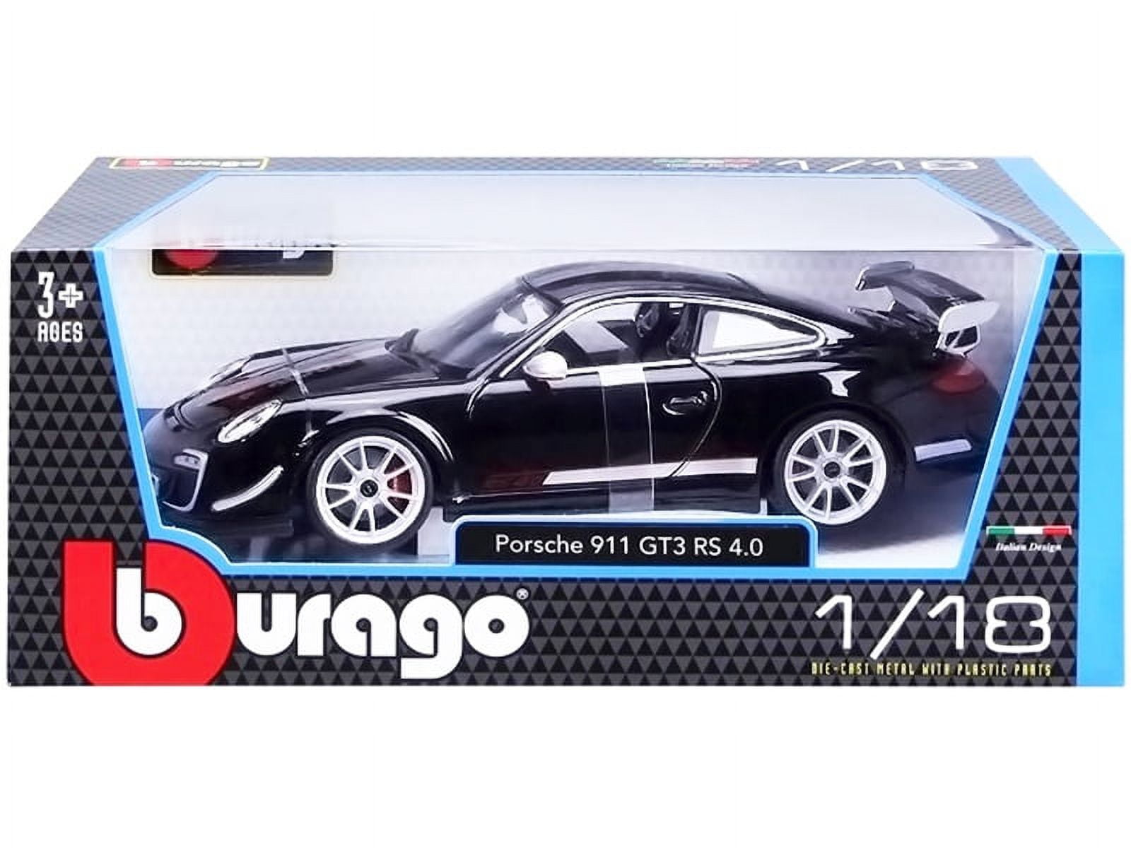 Bburago ポルシェ 911 GT3 RS 4.0 1/18 Porsche 911 GT3 RS 4.0 Black 1/18 Diecast Model Car by