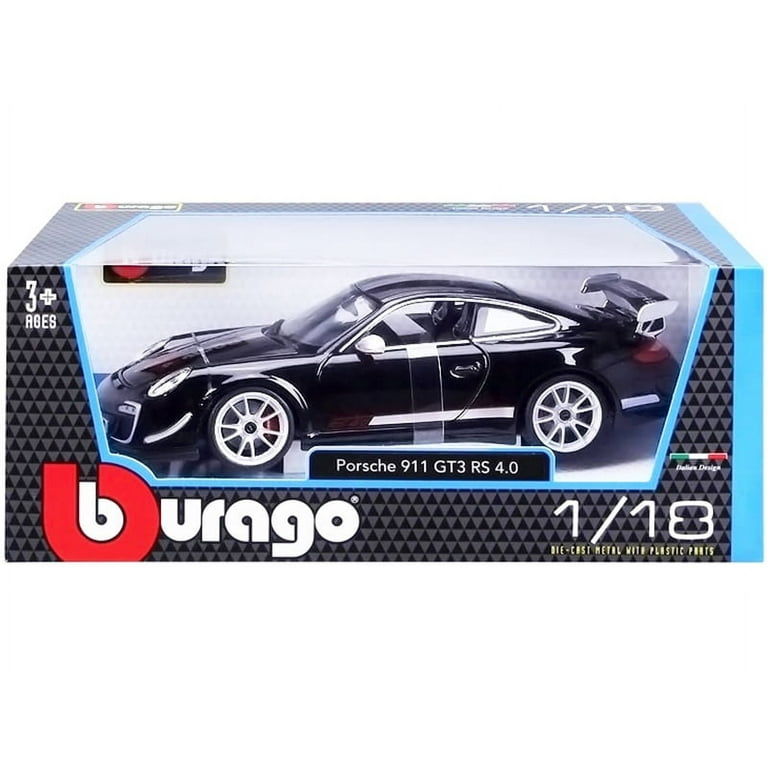 Porsche 911 GT3 RS 4.0 Black 1/18 Diecast Model Car by