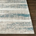 thumbnail image 5 of Mark&Day Area Rugs, 7x9 Le Roy Modern Shag Aqua Area Rug, Blue Beige Grey Carpet for Living Room, Bedroom or Kitchen (6'7" x 9'6"), 5 of 6
