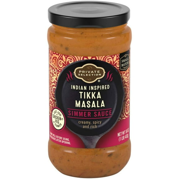 2X-Private Selection Indian Inspired Tikka Masala Simmer Sauce - 16 oz