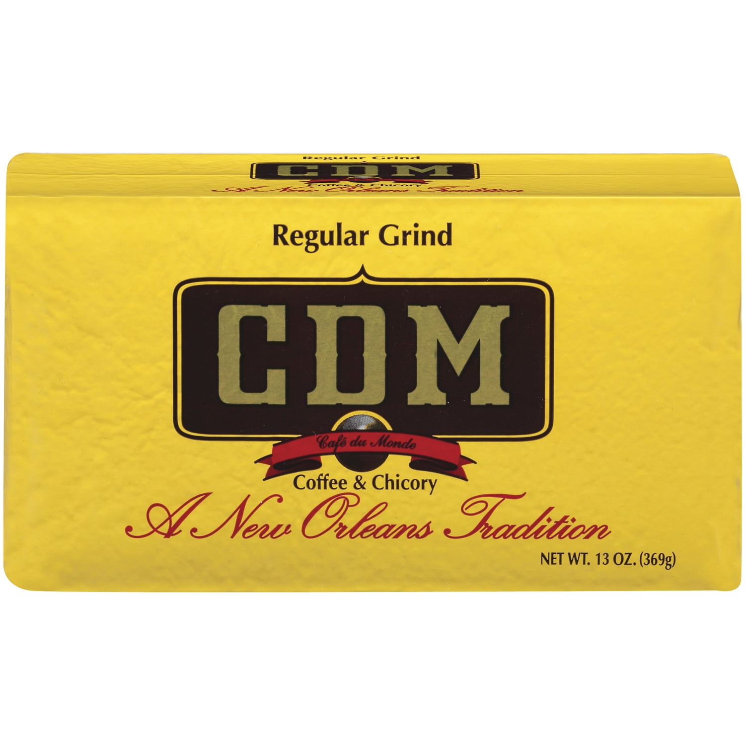 CDM Coffee & Chicory Regular Grind Ground Coffee, 13 Oz
