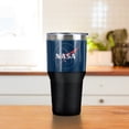 thumbnail image 3 of NASA Classic Meatball Logo Stainless Steel Tumbler 30 oz Coffee Travel Cup, Vacuum Insulated & Double Wall with Leakproof Sliding Lid | Great for Hot Drinks and Cold Beverages, 3 of 6