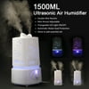 Mist Humidifier,Humidifiers - Ultrasonic Cool Mist Humidifier, Filter-Free, 1 Gallon, for Home Bedroom Baby Nursery and Office, White