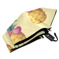 thumbnail image 6 of FORMRS Travel Umbrella Folding Auto Open Close Windproof Rain UV Protection, Pineapple Love, 6 of 8