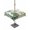 Off White Olive Green Light Yellow, variant on Outdoor Tablecloths with Umbrella Hole & Zipper, Boho Tropical Rectangle Tablecloth 60x120 Inch, Summer Palm Leaves Botanical Beige Waterproof Table Cloth, Patio/Pool/Picnic Table Covers