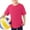 Hot Pink, variant on Dpytoraw Boys Rash Guard Short Sleeve Swim Shirt Kids Youth Surfing Water Beach Swimwear Top Size 3-4 Years