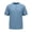 Sky Blue, variant on Paiwinds Men's Casual Short Sleeve Henley Shirt with Button Placket, Round Neck T-Shirt Top for Daily Wear, Black