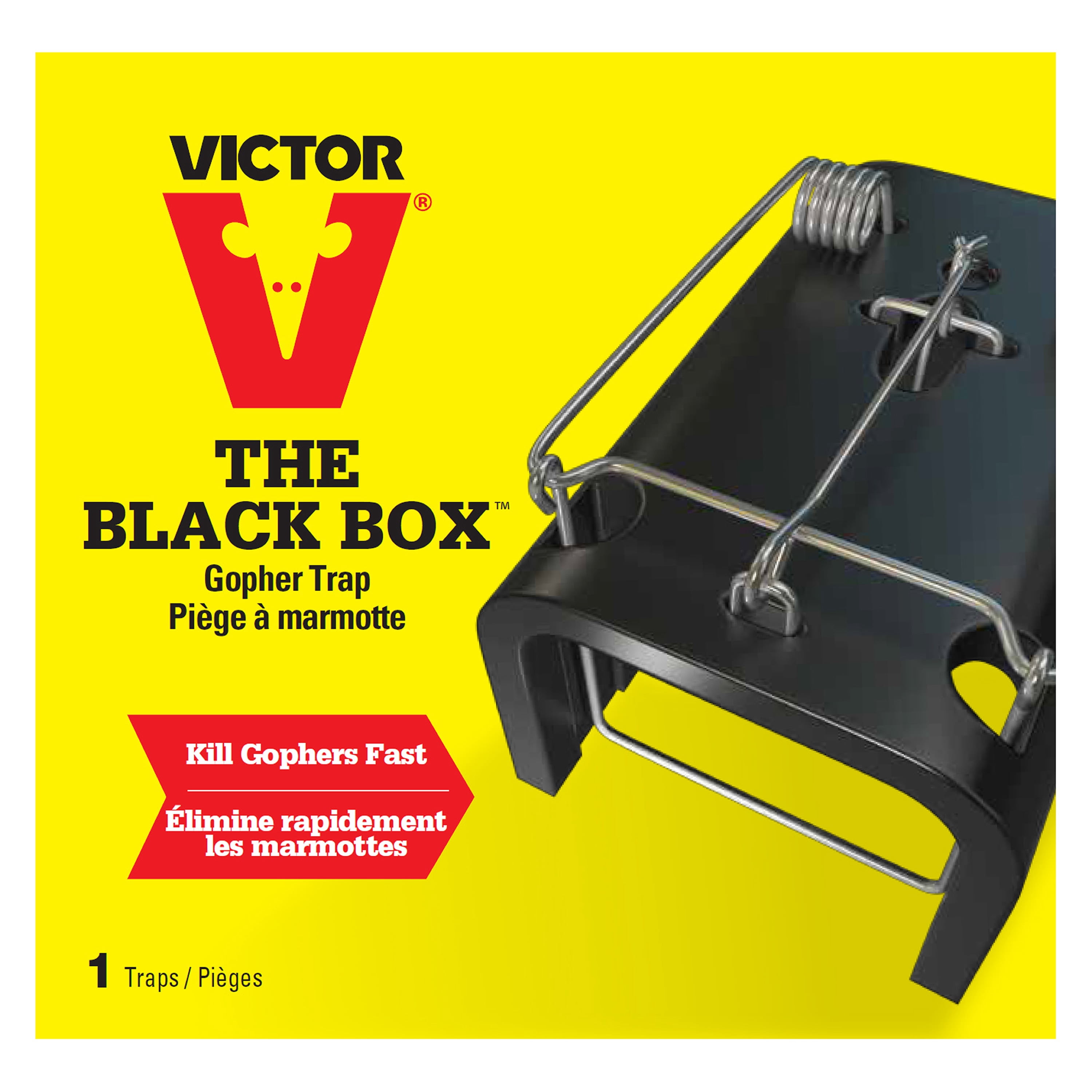 Victor 0625 The Black Box Gopher Trap
