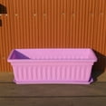 thumbnail image 4 of D-GROEE 3Pcs Resin Rectangular Window Trough Box Long Planter Vegetable Flower Garden Pot, 4 of 7