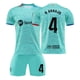thumbnail image 1 of 23/24 FC Barcelona Two Away Kids Football Shirt Set, 1 of 2