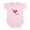 Petal Pink, variant on CafePress - Ich Liebe Oma I Love Grandma In German Body Suit - Baby Light Bodysuit, Size Newborn - 24 Months