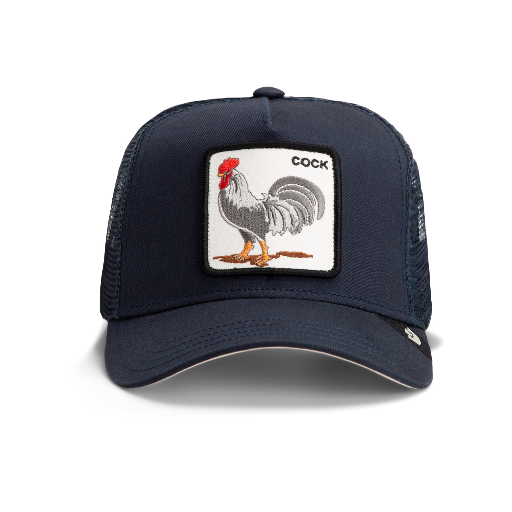 Men's  Navy Goorin Bros The Rooster Adjustable Trucker Hat