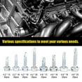 thumbnail image 4 of Self Drilling Tapping Screws, 200pc Kit W/ Case, Versatile Metal Screws For Home  Office Use, 4 of 6