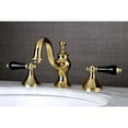 thumbnail image 2 of Kingston Brass KC7162PKL 8 in. Widespread Bathroom Faucet, Polished Brass, 2 of 4