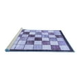 thumbnail image 2 of Ahgly Company Machine Washable Indoor Rectangle Abstract Blue Modern Area Rugs, 2' x 3', 2 of 4