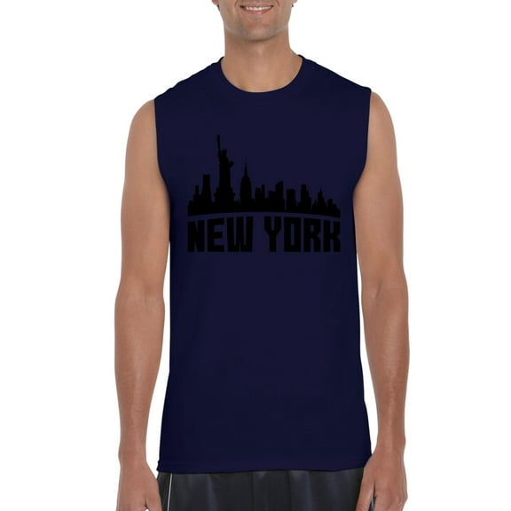 NIB - Men's Graphic T-Shirt Sleeveless - New York City