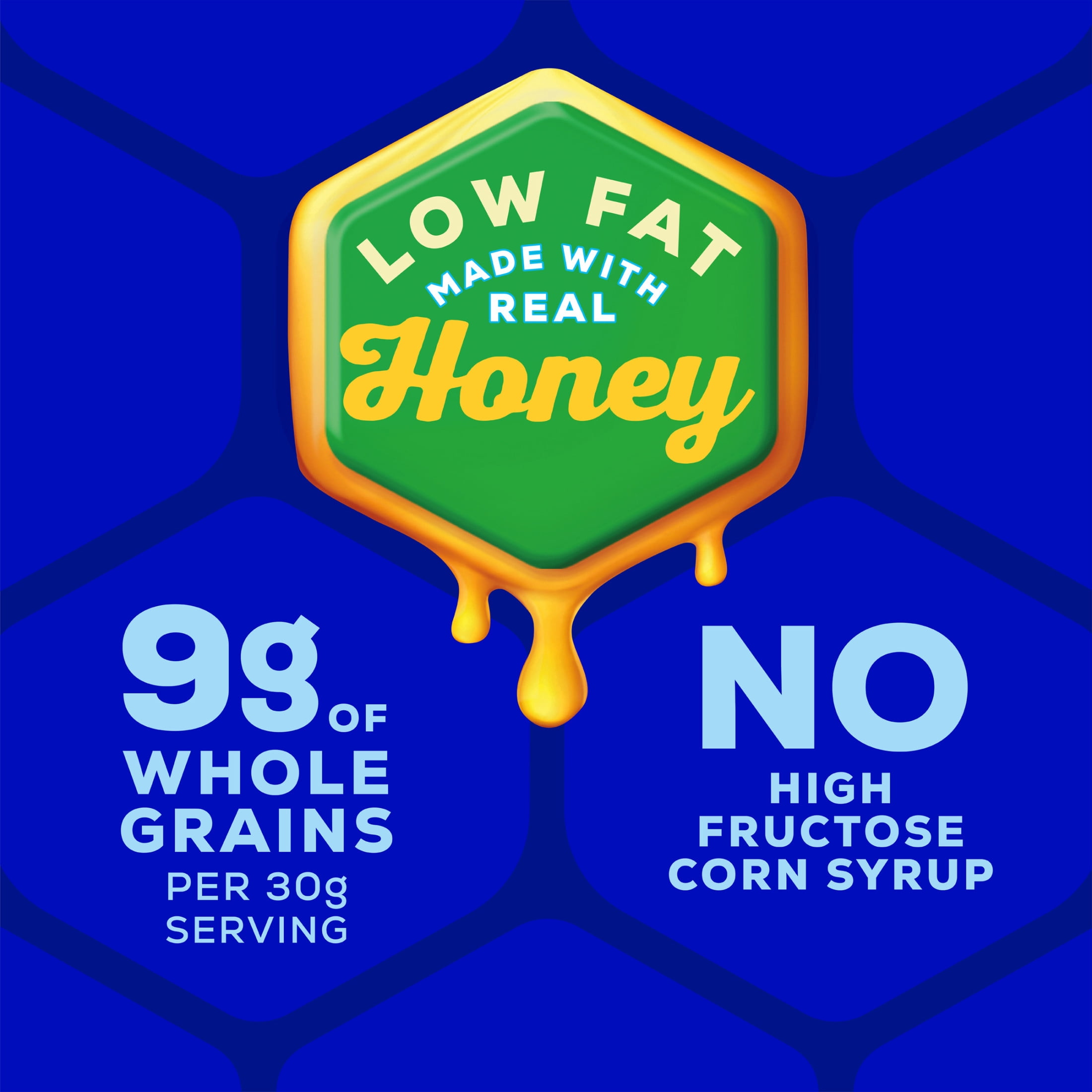 HONEY MAID Low Fat Honey Graham Crackers, Lunch Snacks, 14.4 oz