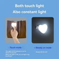 thumbnail image 2 of Luz para Bolso con Forma de Corazón: Iluminador para Bolso Activado por Sensor con Luz Suave para Proteger los Ojos para Mujeres y Niñas., 2 of 5