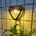 thumbnail image 3 of TIMIFIS Decorative Lights Solar Lights Outdoor , Solar Step Lights Water Proof LED Solar Lights for Outdoor Stairs, Step , Fence, Yard, Patio, and Pathway(Warm White) Lighting & Ceiling, 3 of 8