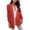 Red, variant on Brilliant Womens Jackets and Outerwear Fall Womens Casual Blazers Open Front Long Sleeve Work Office Jackets Blazer clearance clothes under $5.00