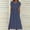 #040-Navy, variant on Wowcloth Women's Dress, Comfortable V-neck with Stretchy Fabric and Random Polka Dots, Casual Short Sleeve for Daily Wear