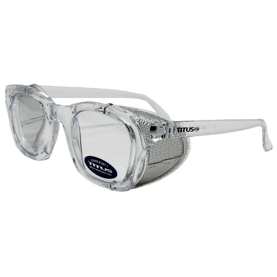 Titus Retro Style Safety Glasses with Side Shield