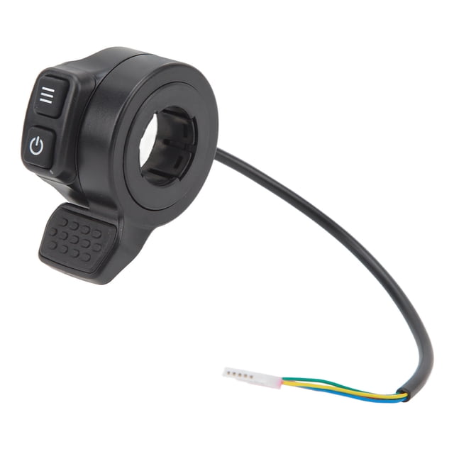 Acelerador de Dedo para Scooter Eléctrico - Interruptor de Encendido y Control de Velocidad - Reemplazo del Manillar de Bicicleta NikouMX Deportes
