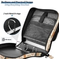 thumbnail image 4 of FORMRS Zipper Binder with Shoulder Strap 2-inch Ring 500 Sheet Capacity File Bag, Fall Book Shelf, 4 of 5