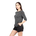 thumbnail image 1 of Playera manga 3/4 AMAD Casual para mujer Talla L, 1 of 5