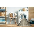 thumbnail image 2 of Ahgly Company Machine Washable Indoor Round Transitional Vanilla Gold Area Rugs, 4' Round, 2 of 7