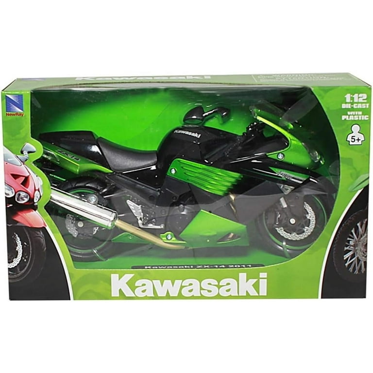 New-Ray 1:12 2011 Kawasaki Zx-14 - Walmart.com