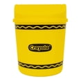 thumbnail image 1 of Bote para Basura Crayola de Plástico Diseño Amarillo Cilíndrico con Tapa Balancín 2 Litros, 1 of 4