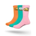 thumbnail image 3 of B.Duck Girls Mid-Crew Socks, 3-Pack, Sizes S/M-M/L, 3 of 9