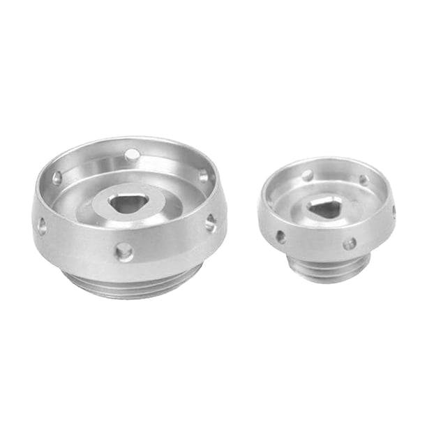 Reemplazo de tapones y tornillos de la tapa del cárter del motor para Crf250RX 2019 Kusrkot Plata
