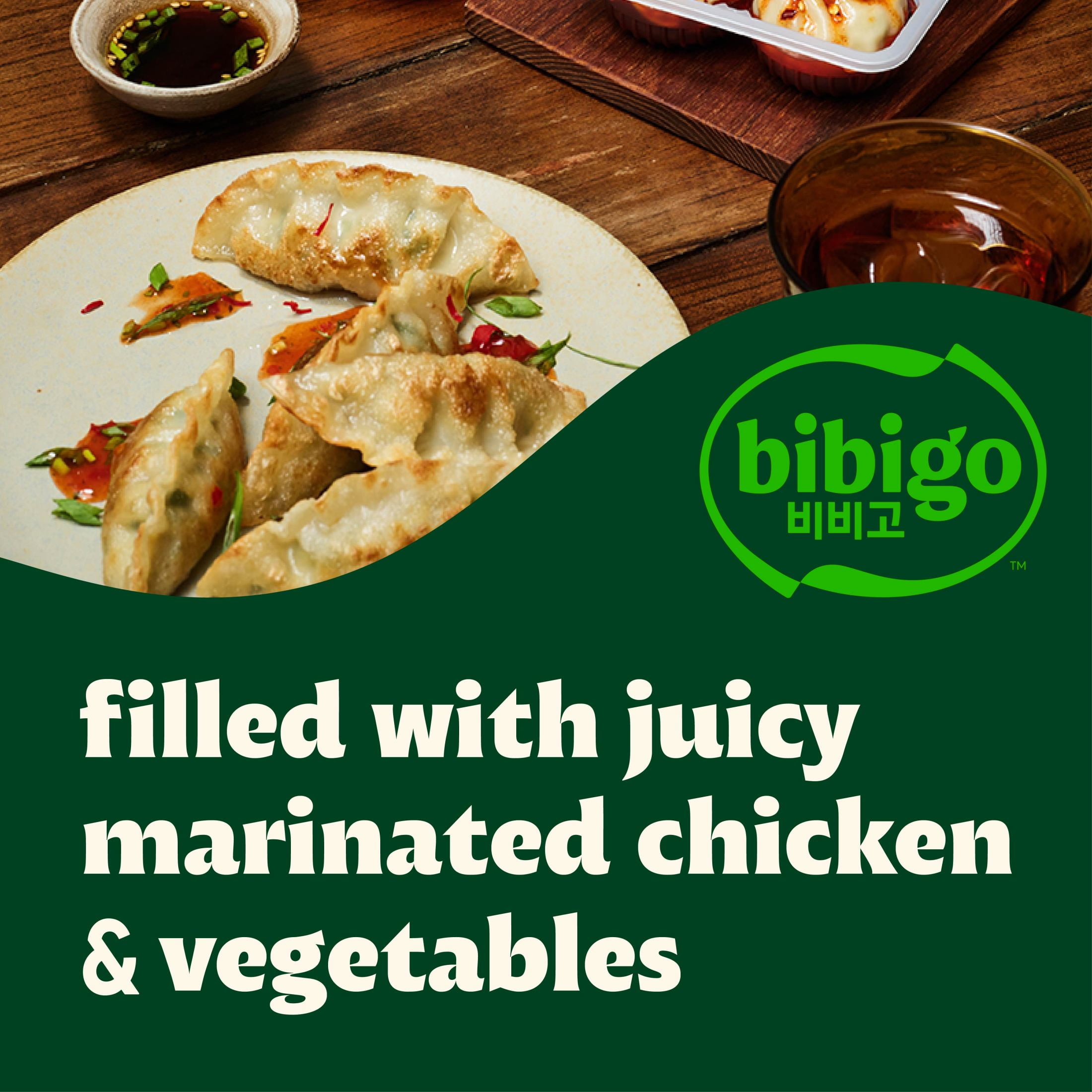 Bibigo Frozen Mandu Pork & Vegetable Dumplings, 24.0 oz