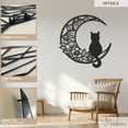 thumbnail image 2 of Violaura Cat Metal Wall Art - Easy to Install Hanging Perfect for Home, Living Room Decor (36" x 36"), 2 of 8