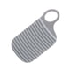 thumbnail image 2 of Tabla de lavado a mano para ropa, PE, antideslizante, fácil de transportar, gruesa Gris, 2 of 9