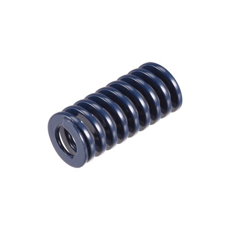 

Uxcell Die Spring 12mm OD 25mm Long Spiral Stamping Light Load Compression Die Springs Blue