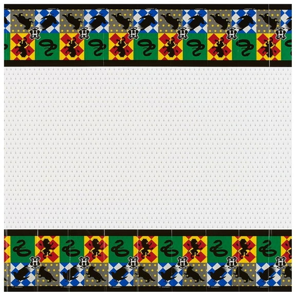 Harry Potter Hogwarts School Wizard Birthday Party Decoration Plastic Tablecover