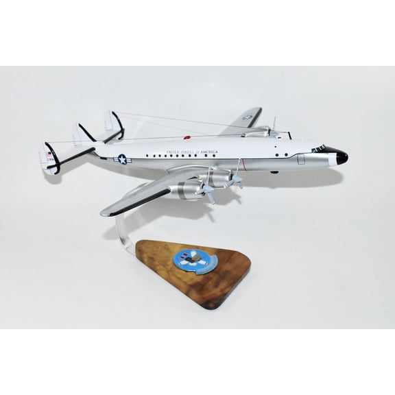 Lockheed Martin® VC-121 Super Constellation®, 4435th ATS (Special Air Missions), 18" Mahogany Model