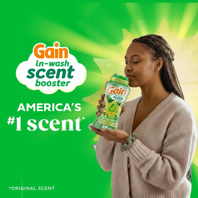 2 pack) Gain Laundry Scent Beads, Fireworks In-Wash Scent Booster