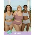 thumbnail image 4 of Fruit of the Loom: A Fresh Collection So Sporty 2-Pack Women's Seamless Racerback Croptop Bras, 4 of 5