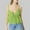 Green, variant on TIANZEN Women's Pleated V Neck Sleeveless Tank Top French Style Elegant Blouse For Casual Wear Baseball Mom Tops for Women Low Cut Shirt Women Dressy Cardigan Women