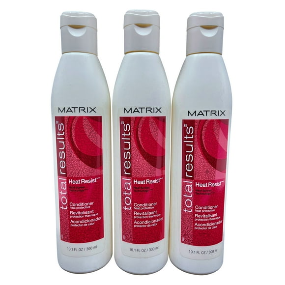 Matrix Total Results Heat Resist Conditioner 10.1 OZ Set of 3